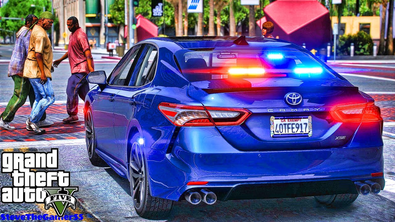 Playing GTA 5 As A POLICE OFFICER Gang Unit Patrol| GTA 5 Lspdfr Mod| Live