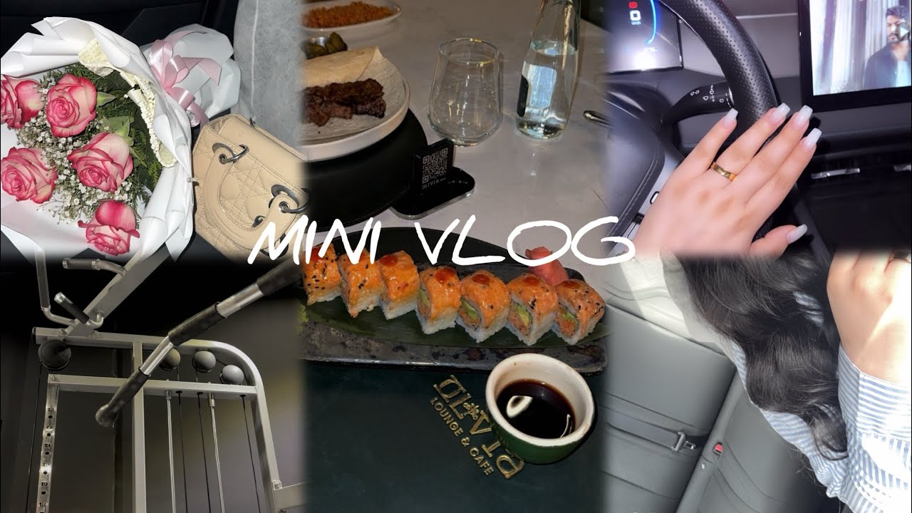 Mini vlog | Valentine's Day ، Muslim and Silawi party ، gym , Fireworks Show 🥁🧘🏻‍♀️🍣 🎊 🎆❣️