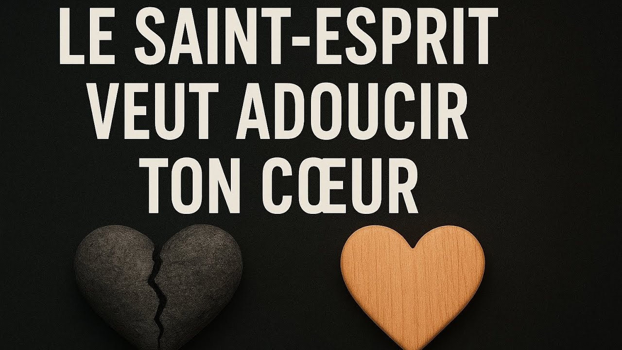 Le Saint-Esprit veut adoucir ton coeur 