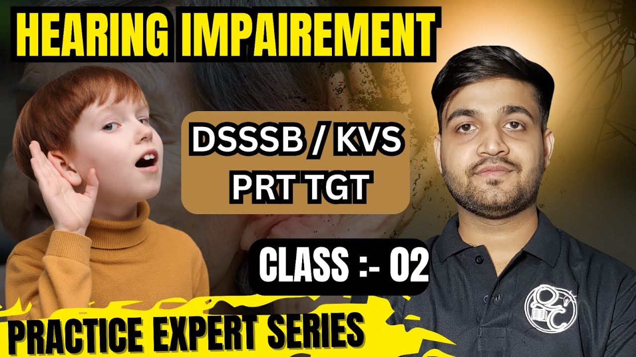 CLASS - 02 Special Education TGT, PRT || PRACTICE EXPERT SERIES DSSSB/KVS @SpecialEducationExpert ​