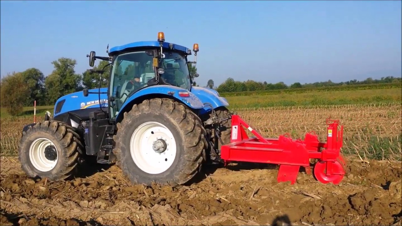 F lli Drigo Ripuntatore 03 ancore, mod grande con  T7 New Holland