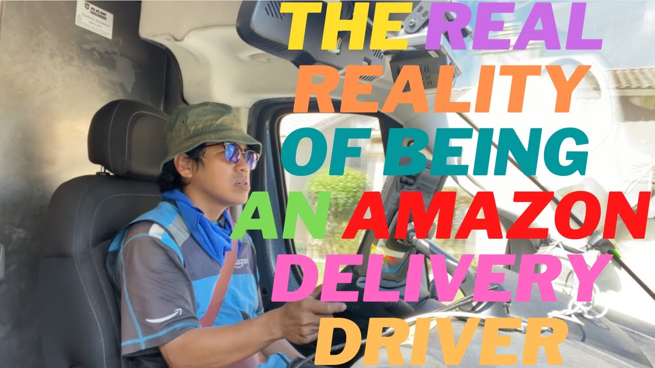 The True Day To Day Reality Of An Amazon DSP Delivery Driver- Front And Back View - Ride Along