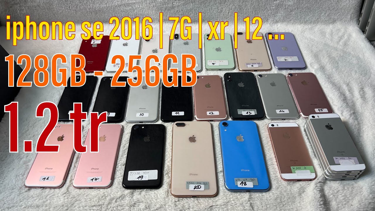 Báo Giá Iphone cũ giá rẻ mới về se, xr, 11, 12,... bản 128GB 256GB nên mua