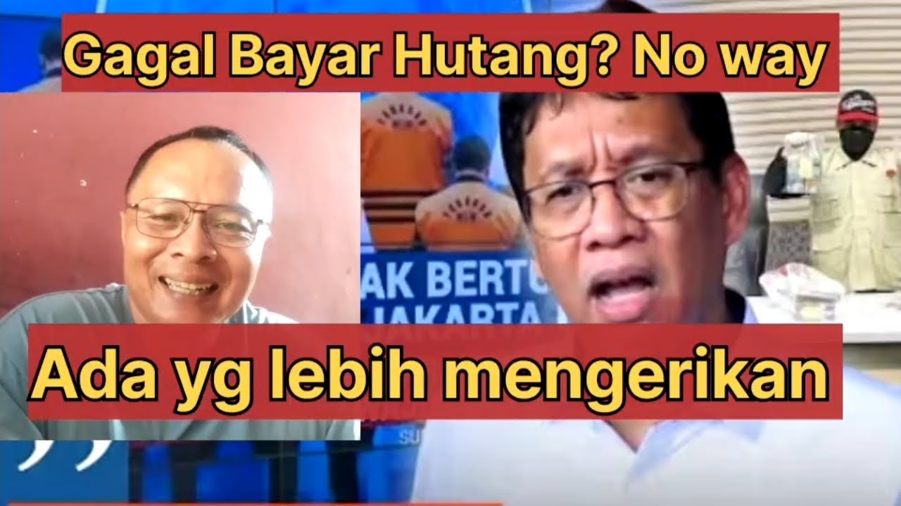 Bukan gagal bayar hutang yg ditakutkan Purbaya. Tapi ada yg lebih mengerikan.