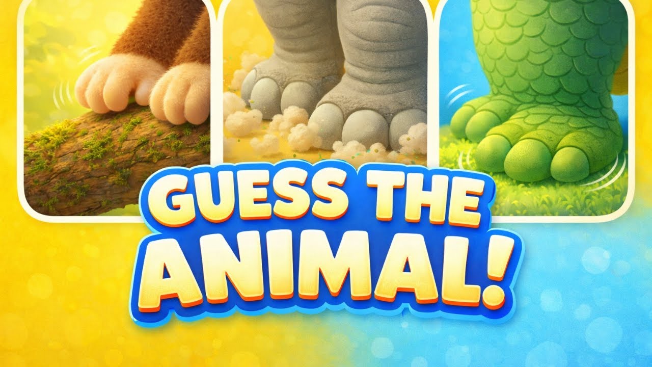 Can You Guess the Animal? 🦁 Animal Sounds Song For Kids | Learn Animal Names