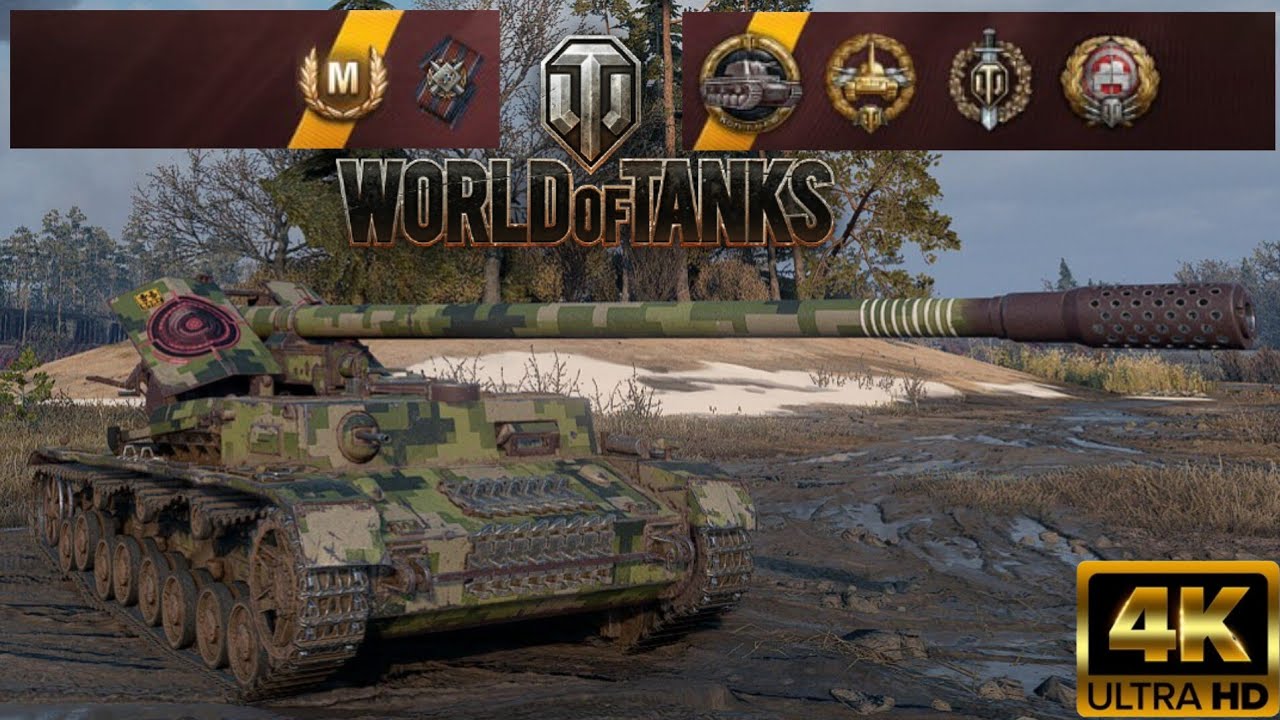 WT auf Pz. IV - Studzianki map - 8,1k damage - 7 kills - Kolobanov World of Tanks replay 4K