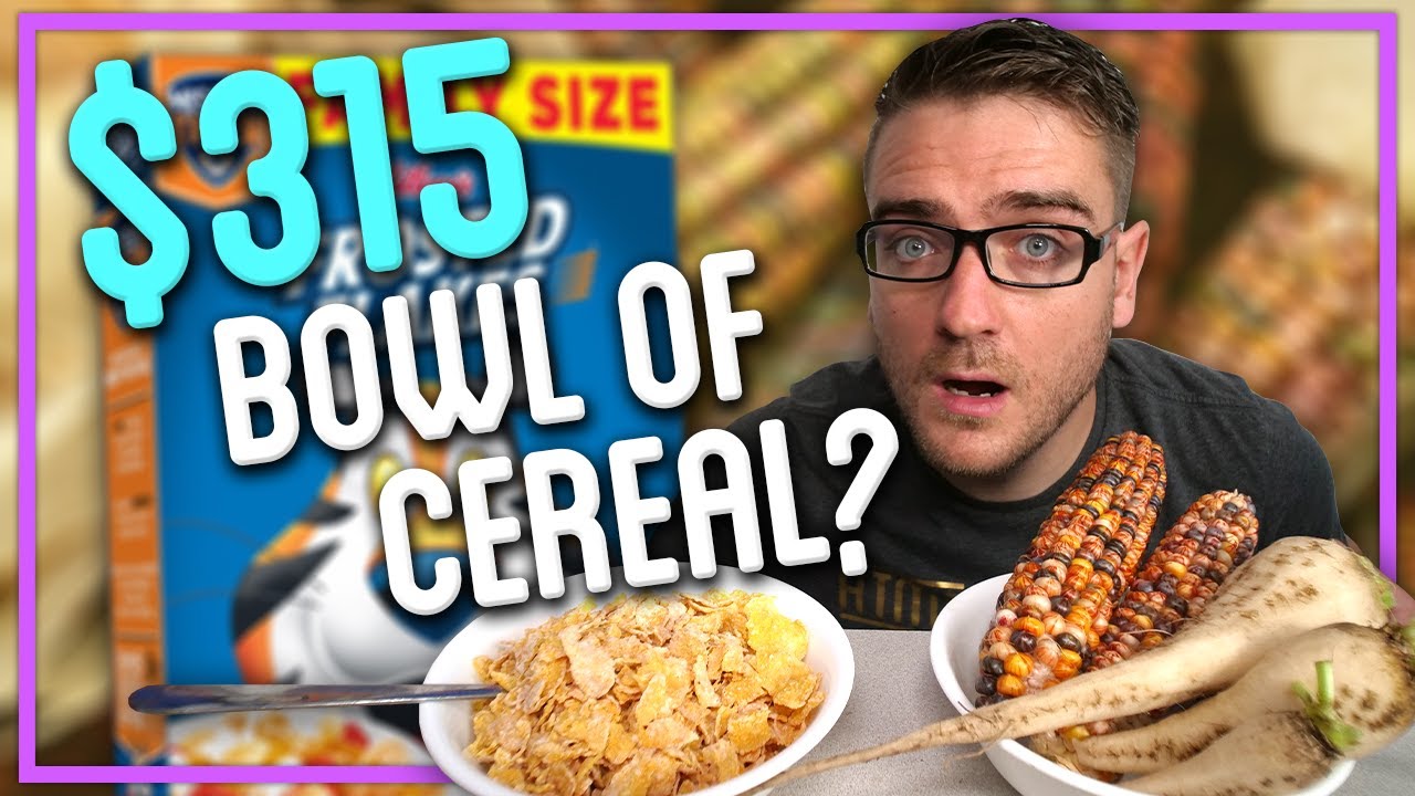 How To Make Cereal That Costs $315