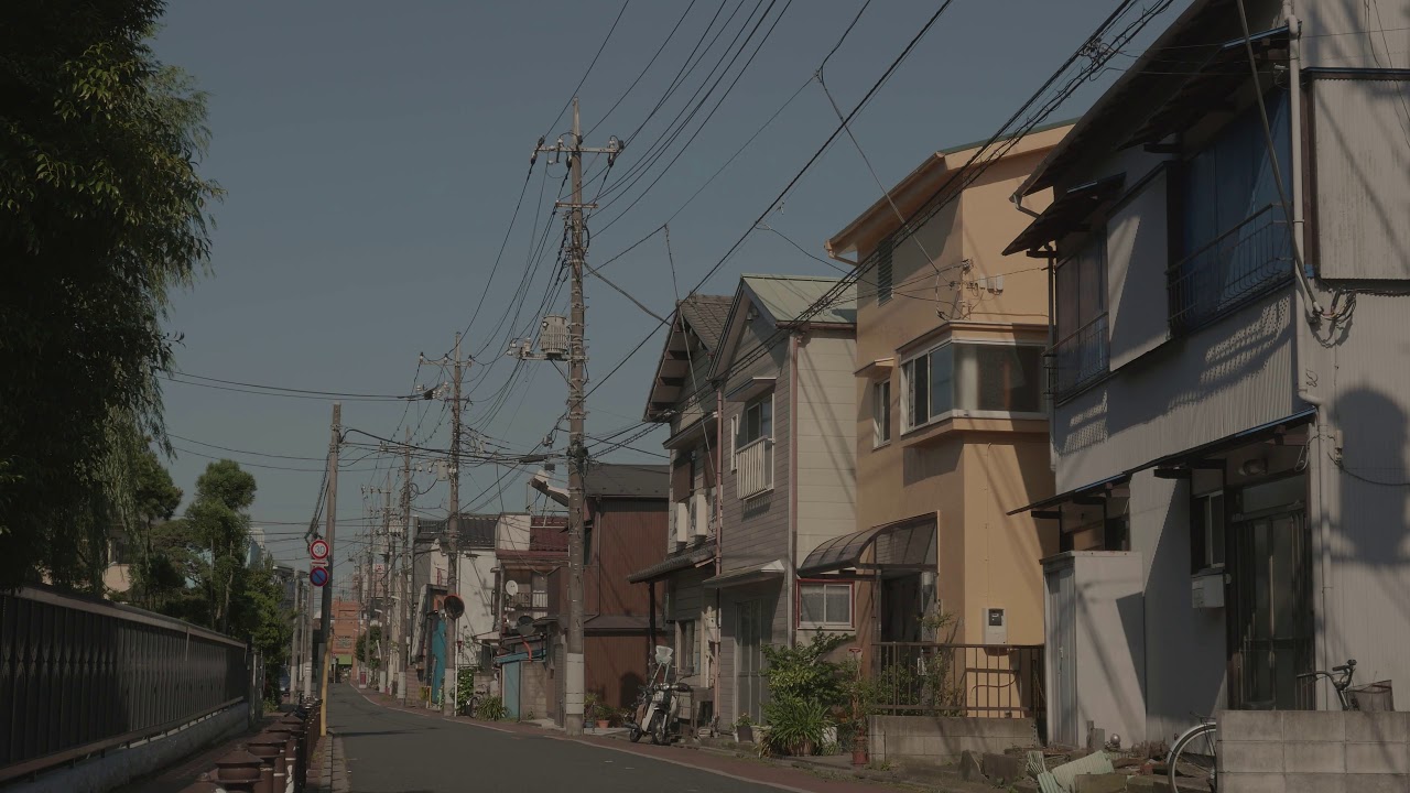 【4K90秒】西新井、環七北側に残る素朴な昭和の住宅街～足立区島根3丁目　(2020年6月)