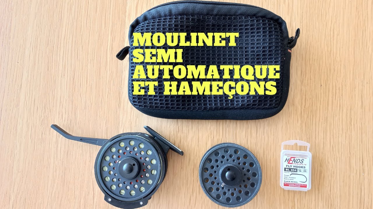 Test du moulinet semi automatique vendu par Antonio Perez