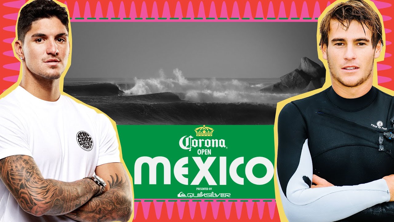 Gabriel Medina, Jack Robinson, Diego Cadena HEAT REPLAY Corona Open Mexico Seeding Round