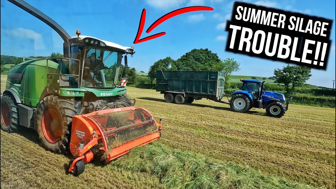 1st Cut Of Grass 2024 - Filling The Pit For Cattle Country