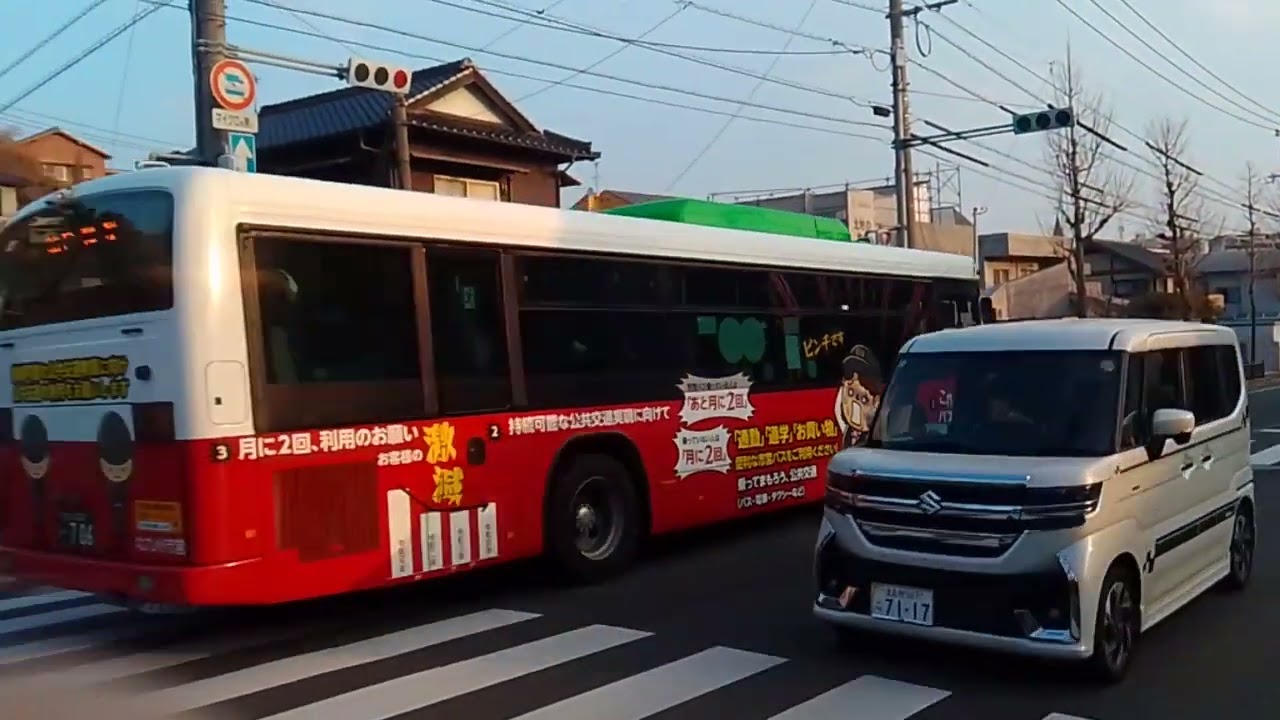 オイル🛢️交換された北九州市営🈺バス朝運行若戸大橋方面戸畑駅元都営バス706