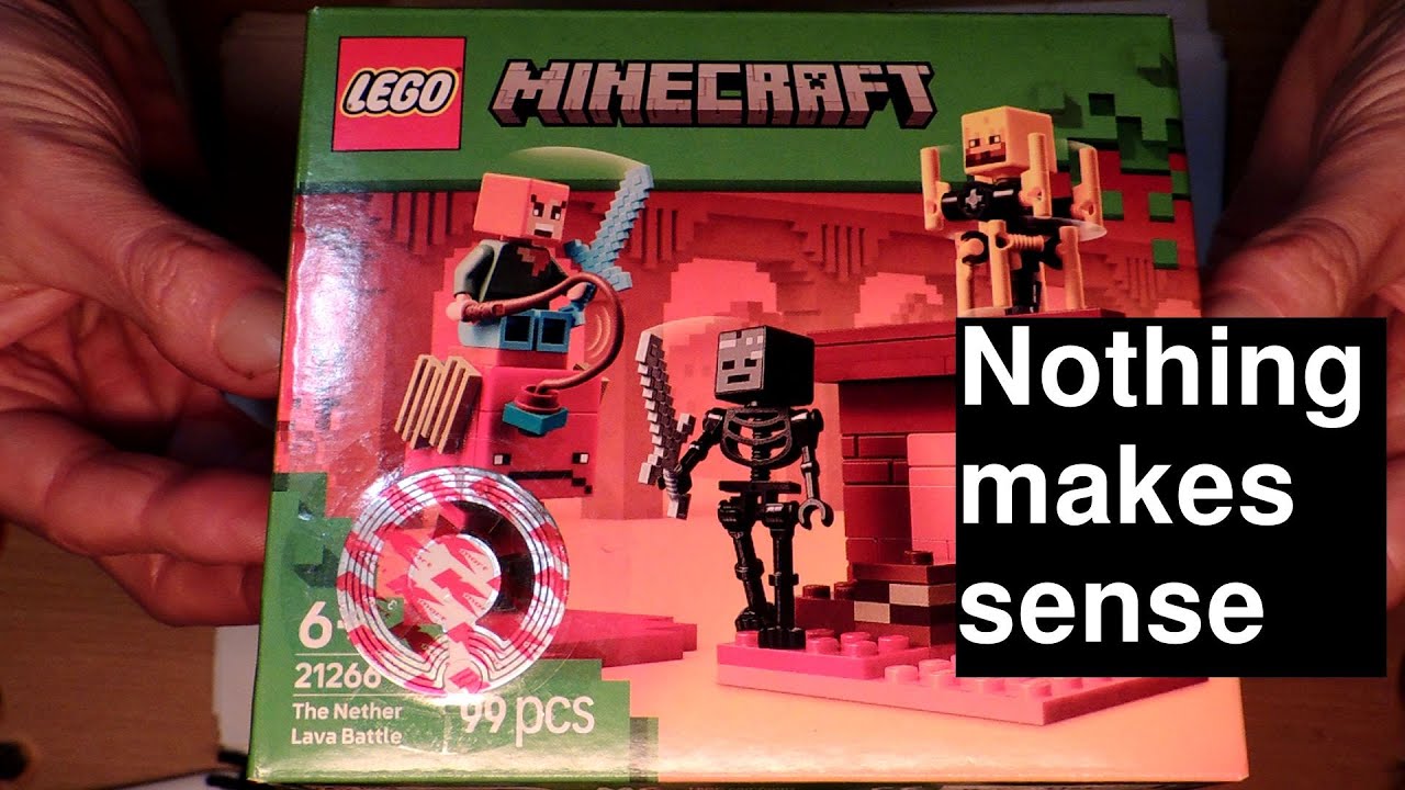 Lego 21266 The Nether Lava Battle