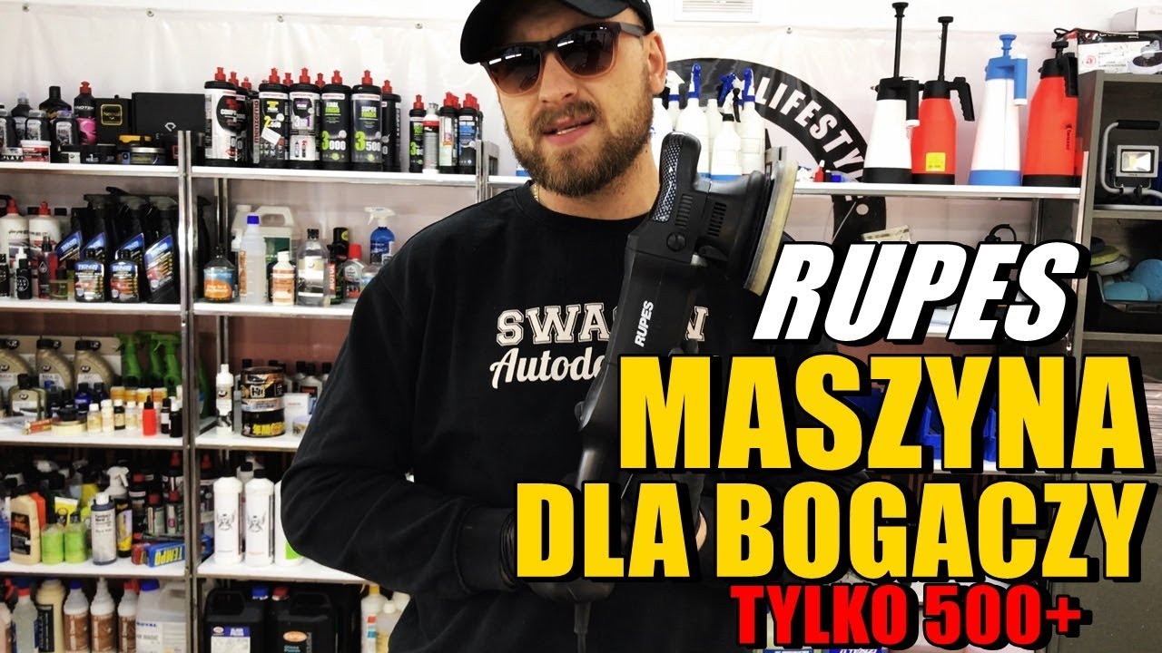 RUPES MARK 1: MASZYNA DLA BOGACZY TEST / SWAGTV