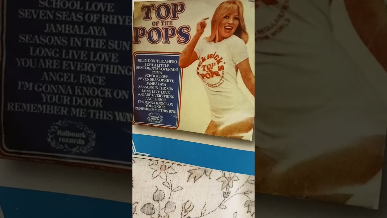 1974  TOP OF THE POPS RECORD SERIES: LPS COVER VERSIONS, PICKWICK RECORDS.