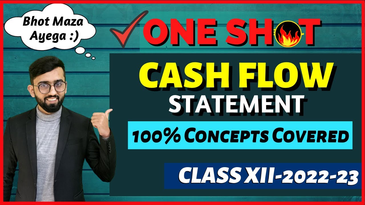 ONE SHOT of CASH FLOW STATEMENTS | All Important Concepts | One Shot Series | Class 12 Accounts |