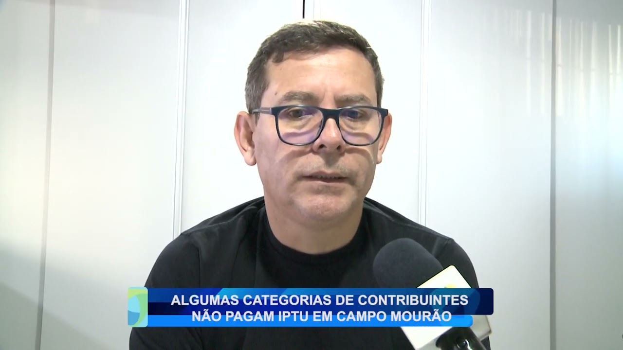ALGUMAS CATEGORIA DE CONTRIBUINTES NÃO PAGAM IPTU EM CAMPO MOURÃO