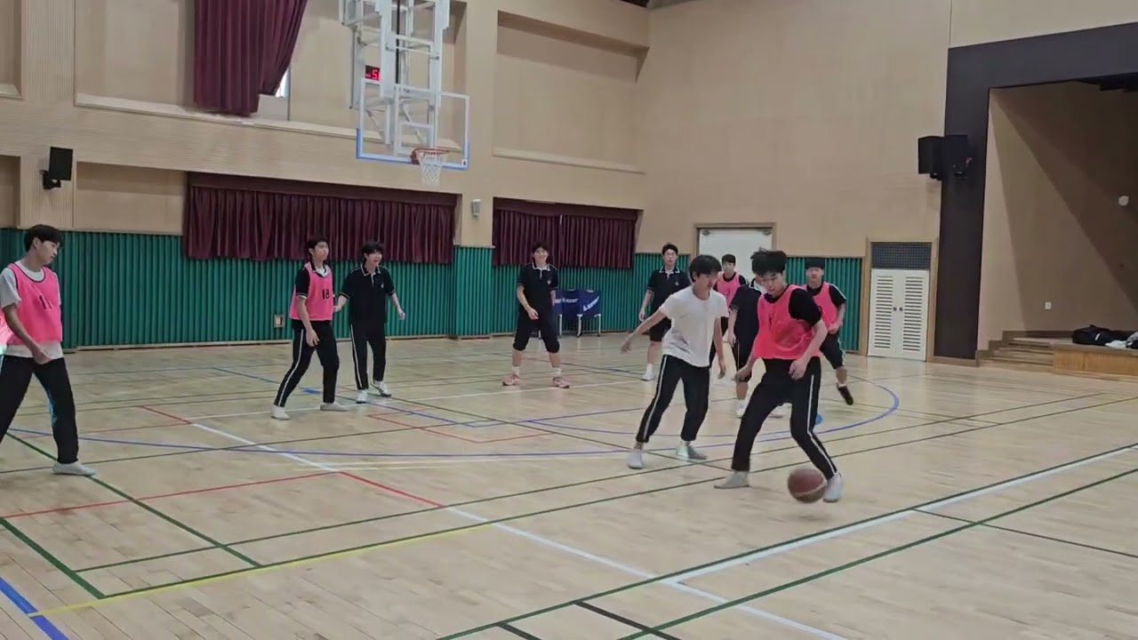 2025 화성세정중 농구 동아리 활동 영상