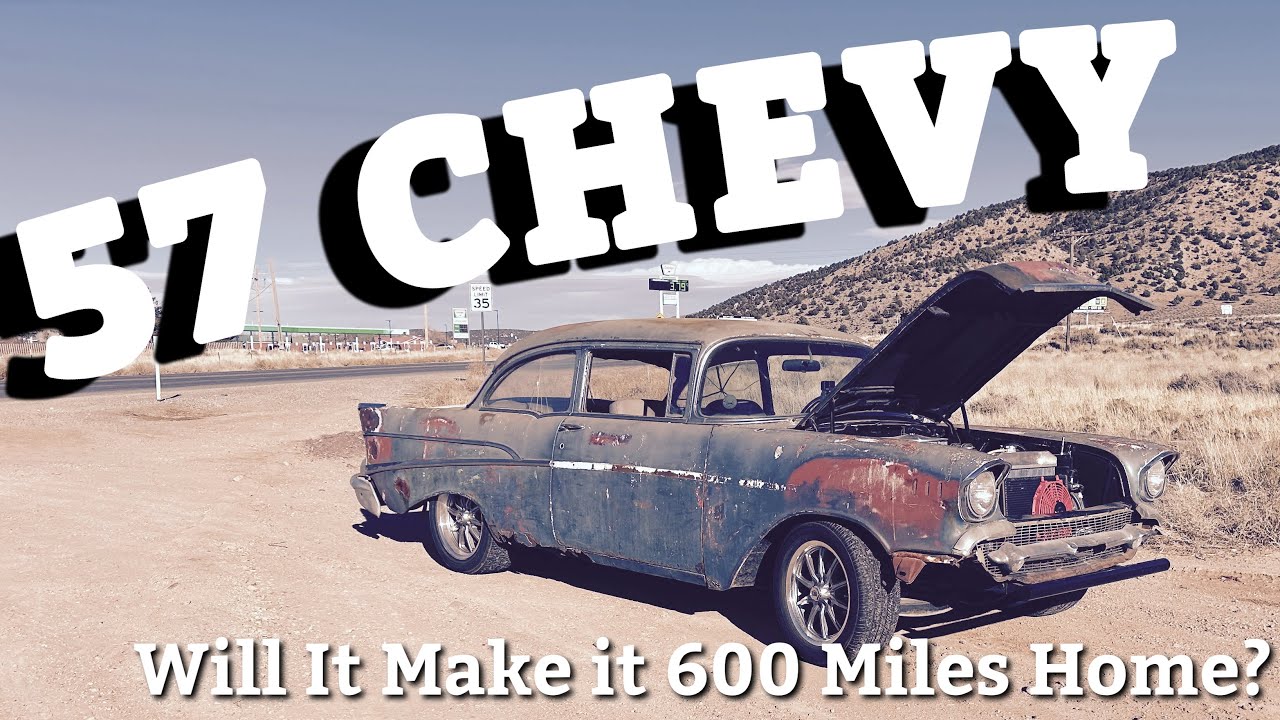 Will It Run and Drive 600 Miles Home? 1957 Chevy 210 Barn Find