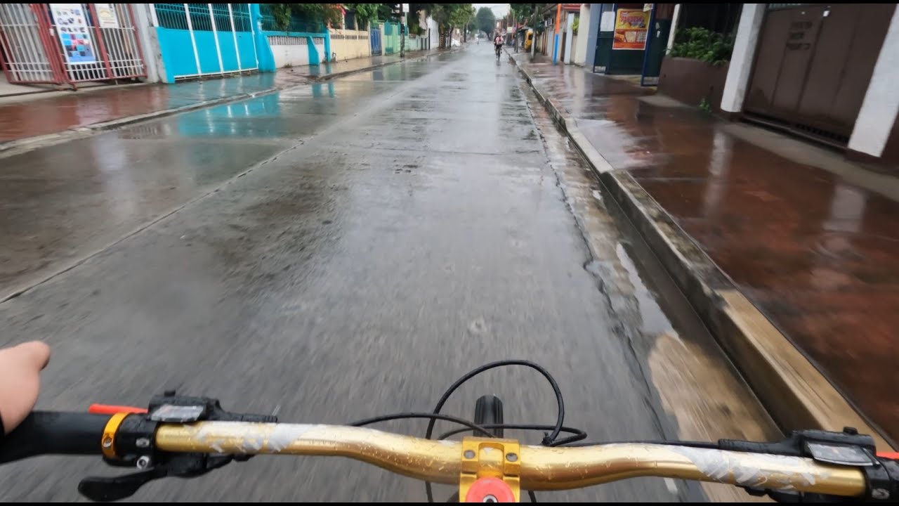Marikina City | Bike Ride | GoPro Hero 10 | Cloudy Rainy | [4K]