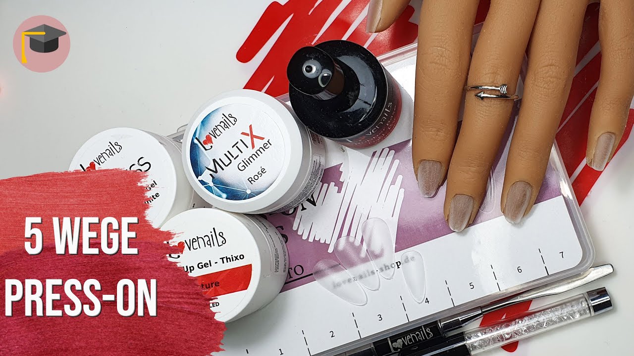 5 Wege Press-On Tips zu befestigen | Tutorial #82