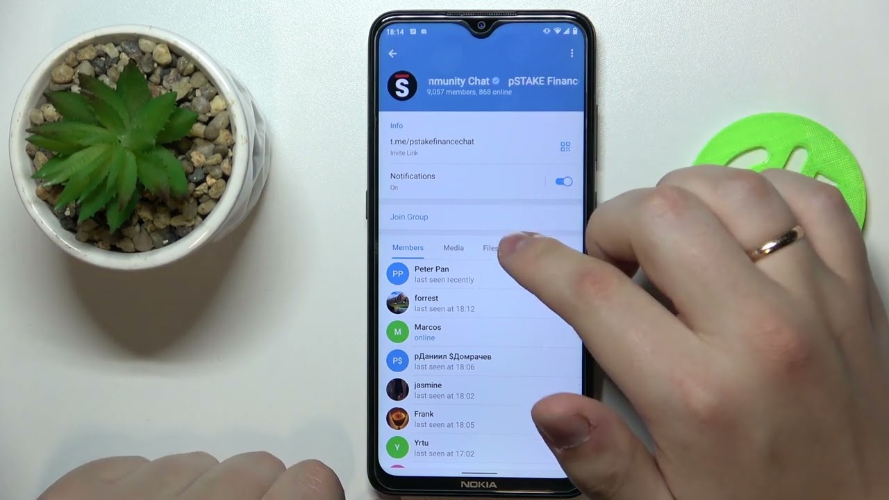 Как найти группы в Telegram