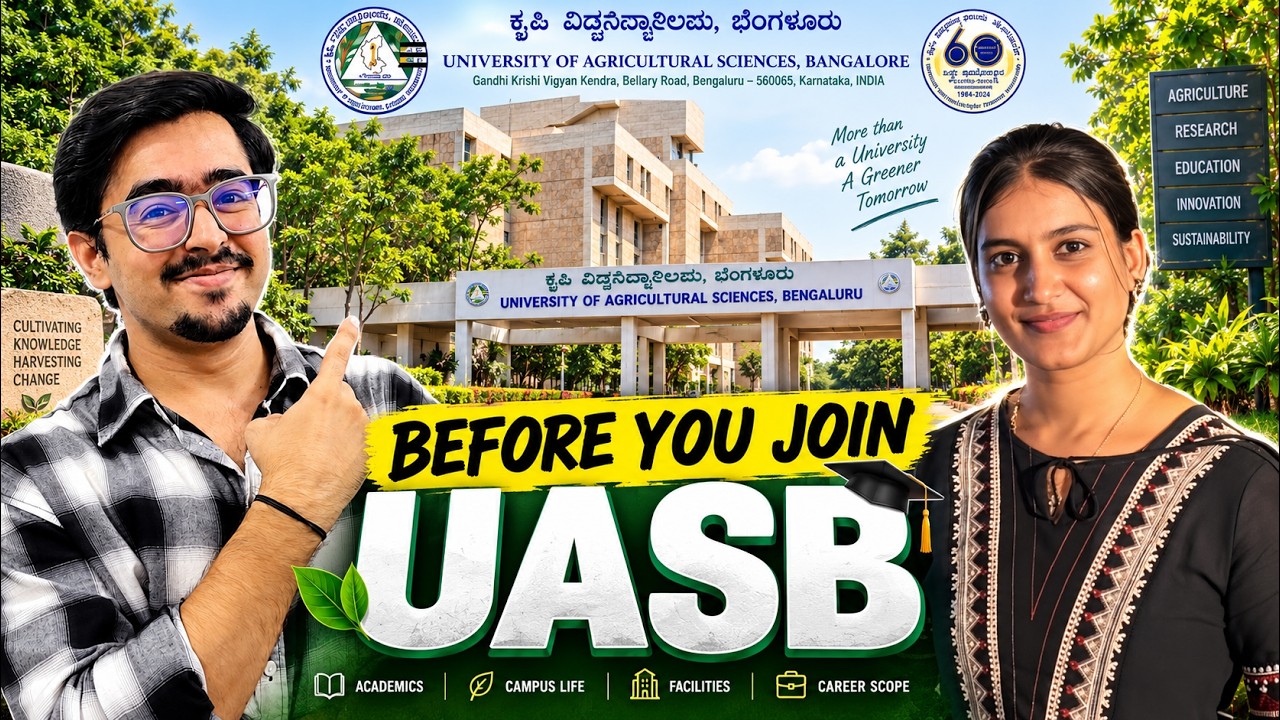 BEFORE YOU JOIN UAS, BENGALURU 🚨 | Everything You MUST Know About UASB