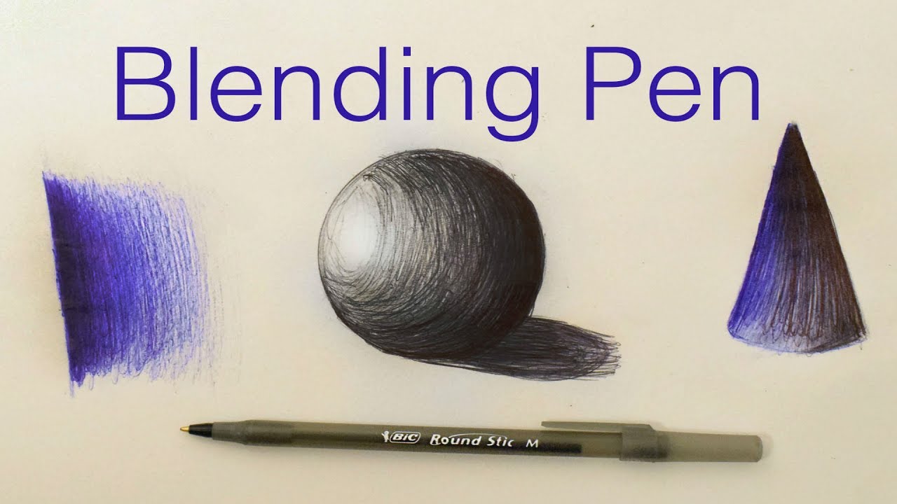 How To Blend Pen Easily
