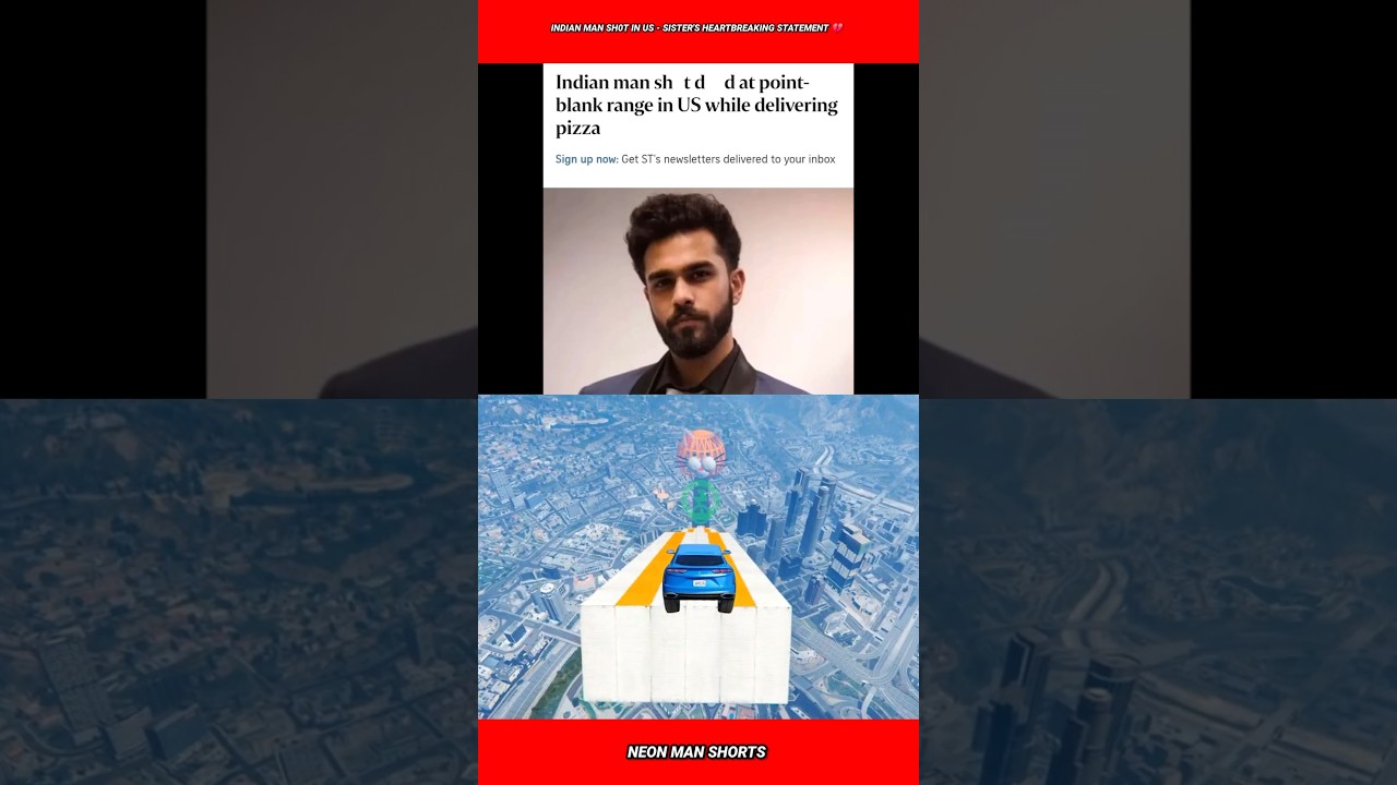 Indian man Sh0t in US - Sister's Heartbreaking Statement 💔 #shorts