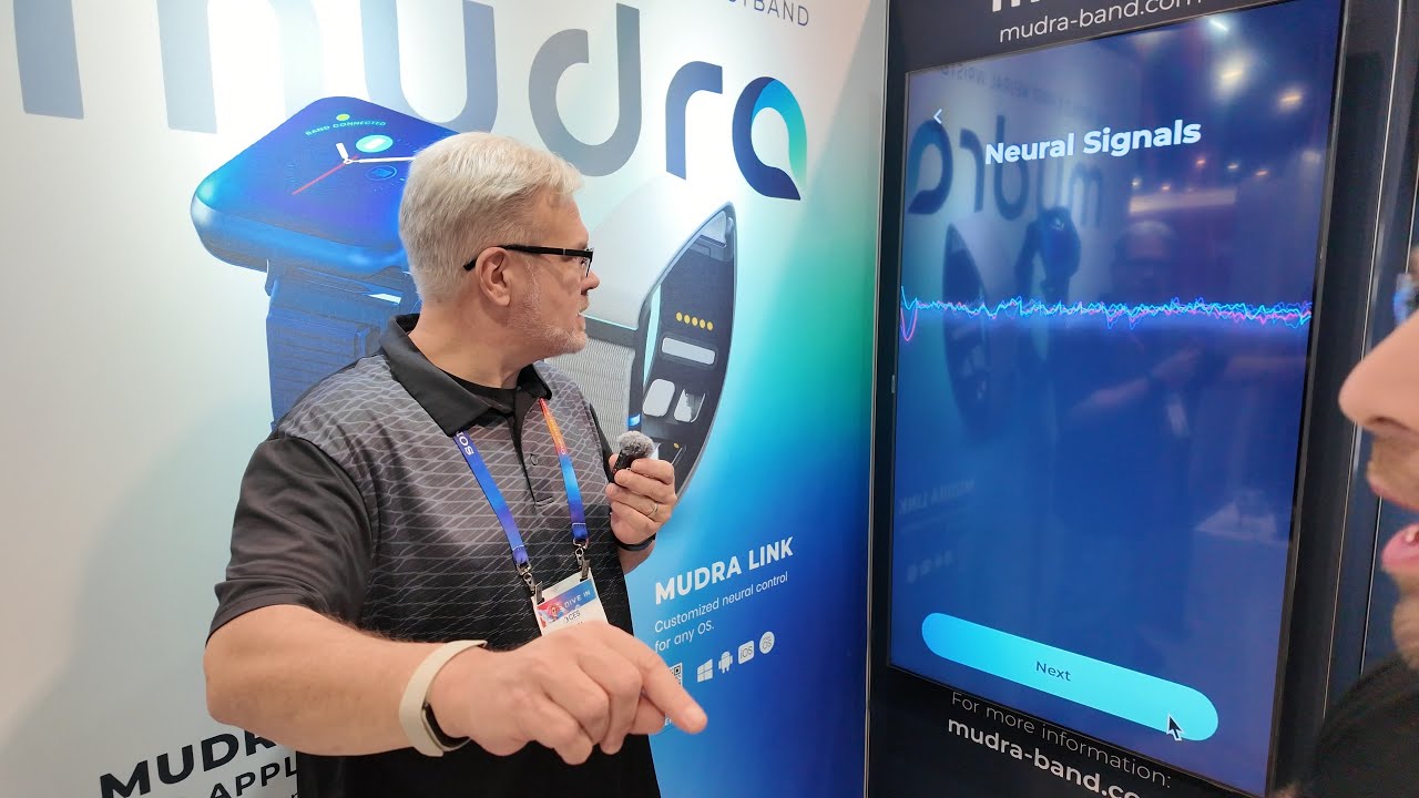 Mudra Link Neural Wristband For Gesture Control - CES 2025