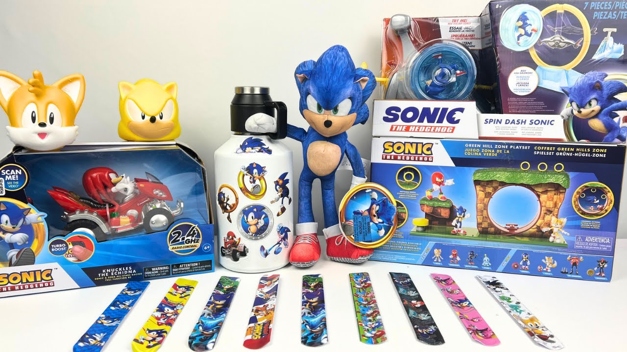 Sonic The Hedgehog Toys Collection Unboxing Review | Super Fast Launcher & RC ATV
