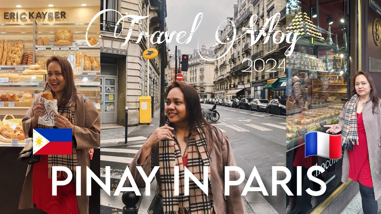 🇨🇵 🇵🇭 Travel Vlog: PINAY IN PARIS - 10/2024