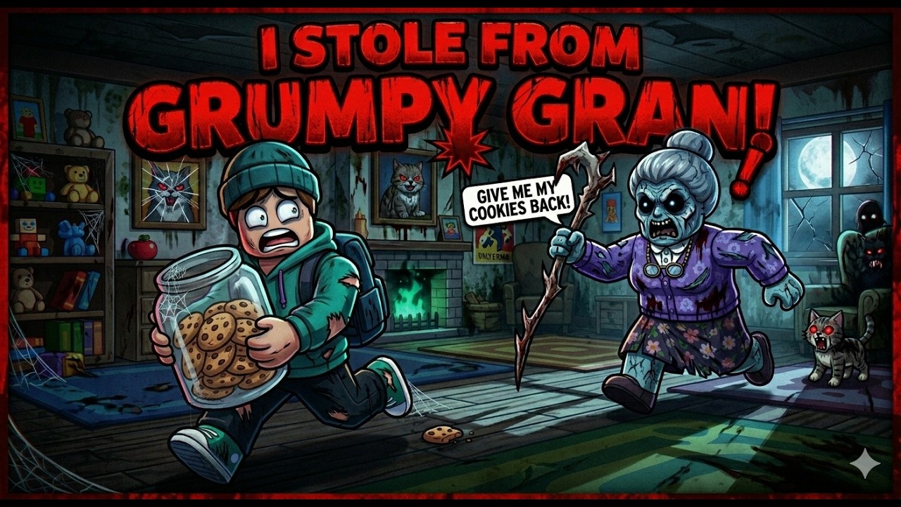 This granny want her cookies back!!!!!!(Grumpy Gran)