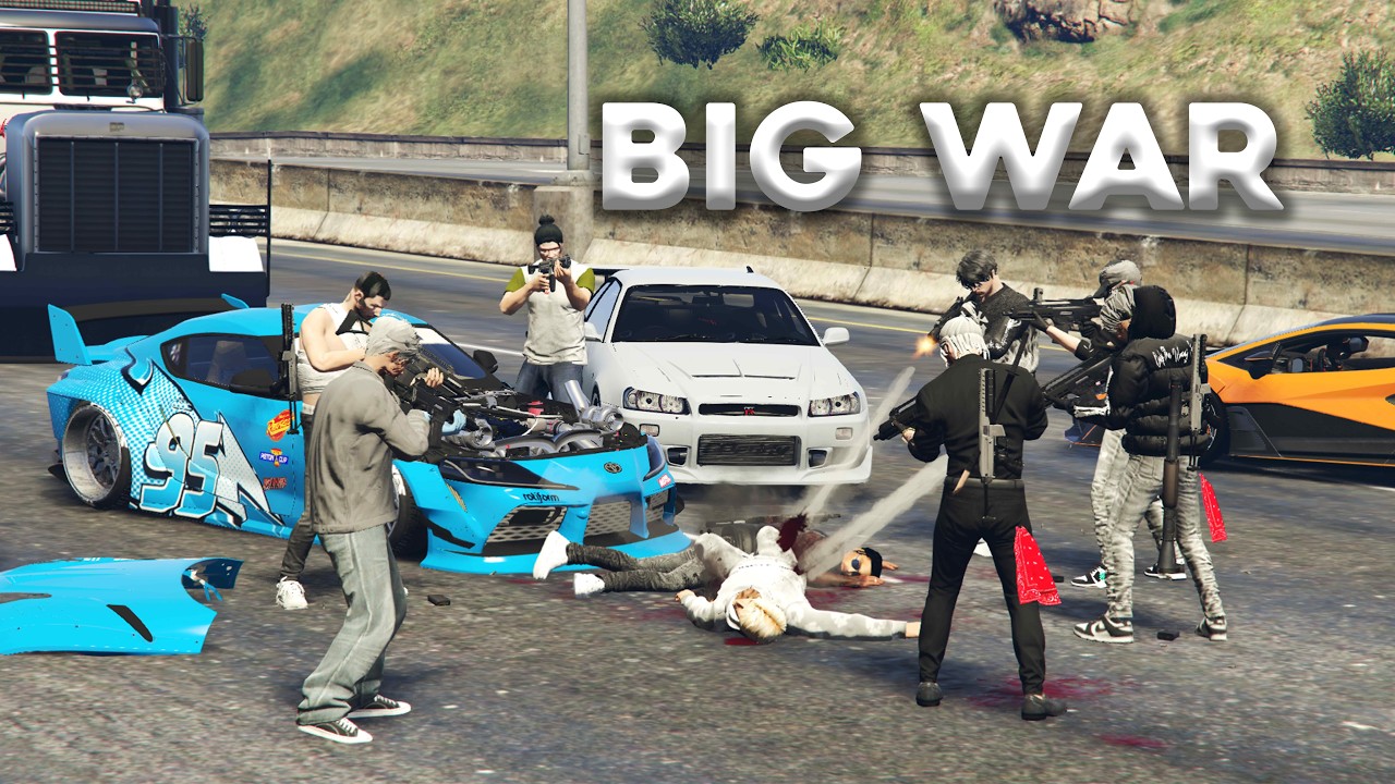 PERANG BESAR BALAS DENDAM KE KELUARGA O'CONER || GTA 5 ROLEPLAY