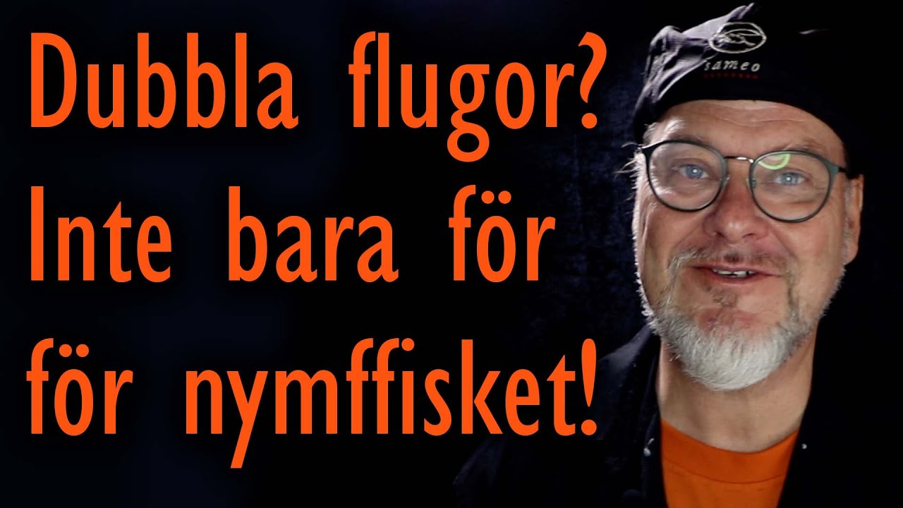 Två flugor? -Dubbla chansen! Enklaste och snabbaste riggen för mig som är lat!
