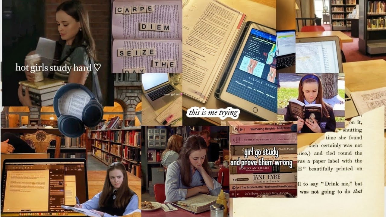 Study With Rory Gilmore Vibes | Aesthetic Study Playlist for Focus & Motivation 📚🖋️☕