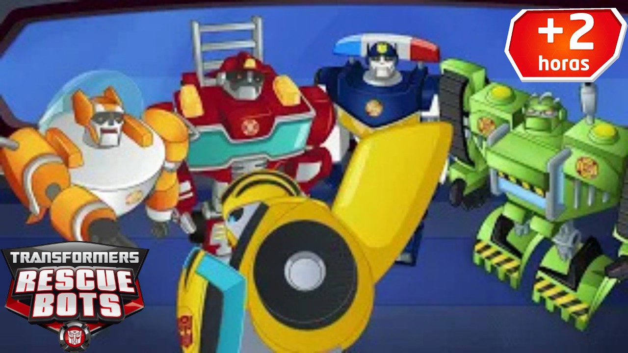 Bumblebee no Resgate | Transformers Rescue Bots | Desenho animado infantil