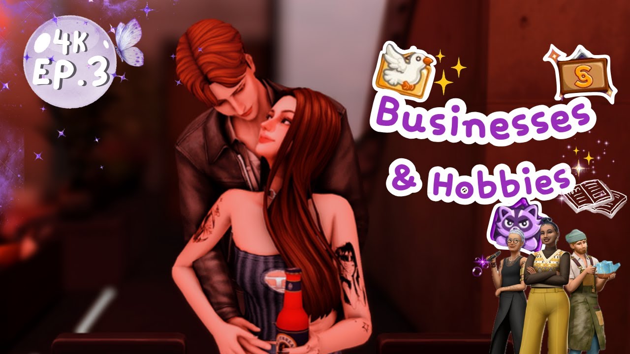 The Sims 4 | Бизнес и хобби, эпизод 3 Зарабатывайте деньги, чтобы построить бизнес и получить 1 з...