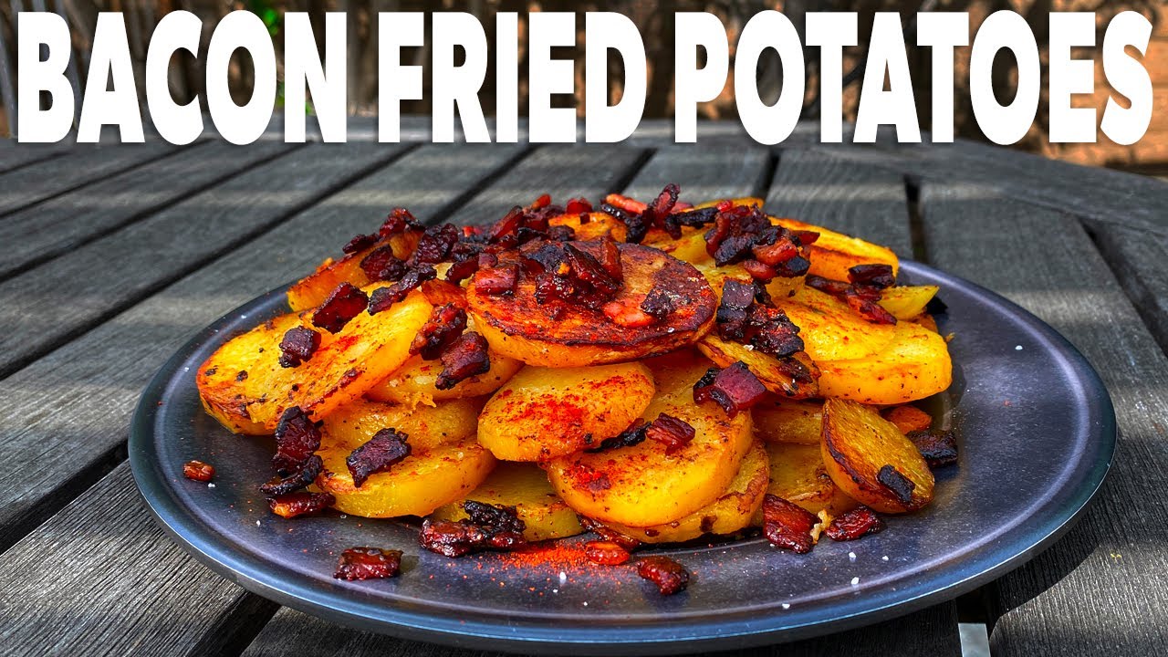 The Easiest And Tastiest Thing I Make - Bacon Fried Potatoes