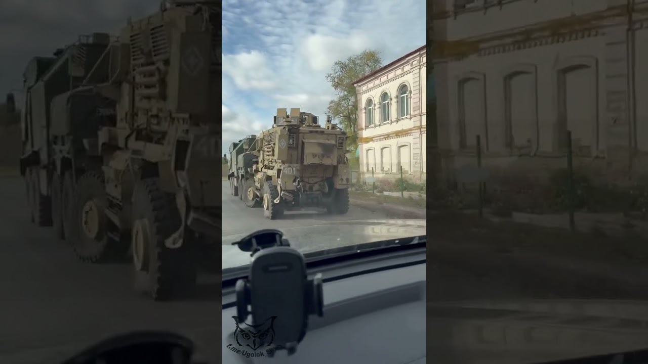 Ukrainian Maxxpro MRAP captured by Russian soldiers #russiaukrainewar