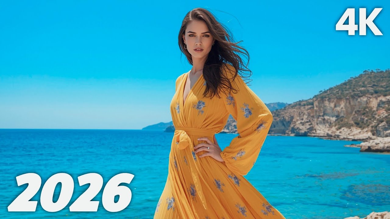 Deep House Mix 2026 🌅 Tropical Chillout Summer Vibes | Relaxing Deep House Music 4K UHD