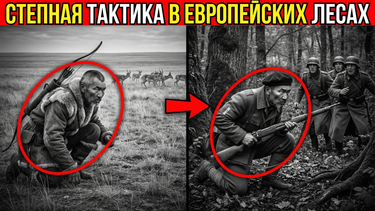 Как КАЗАХИ-ПАРТИЗАНЫ наводили ужас на немцев в лесах Франции, применяя тактику степных охотников