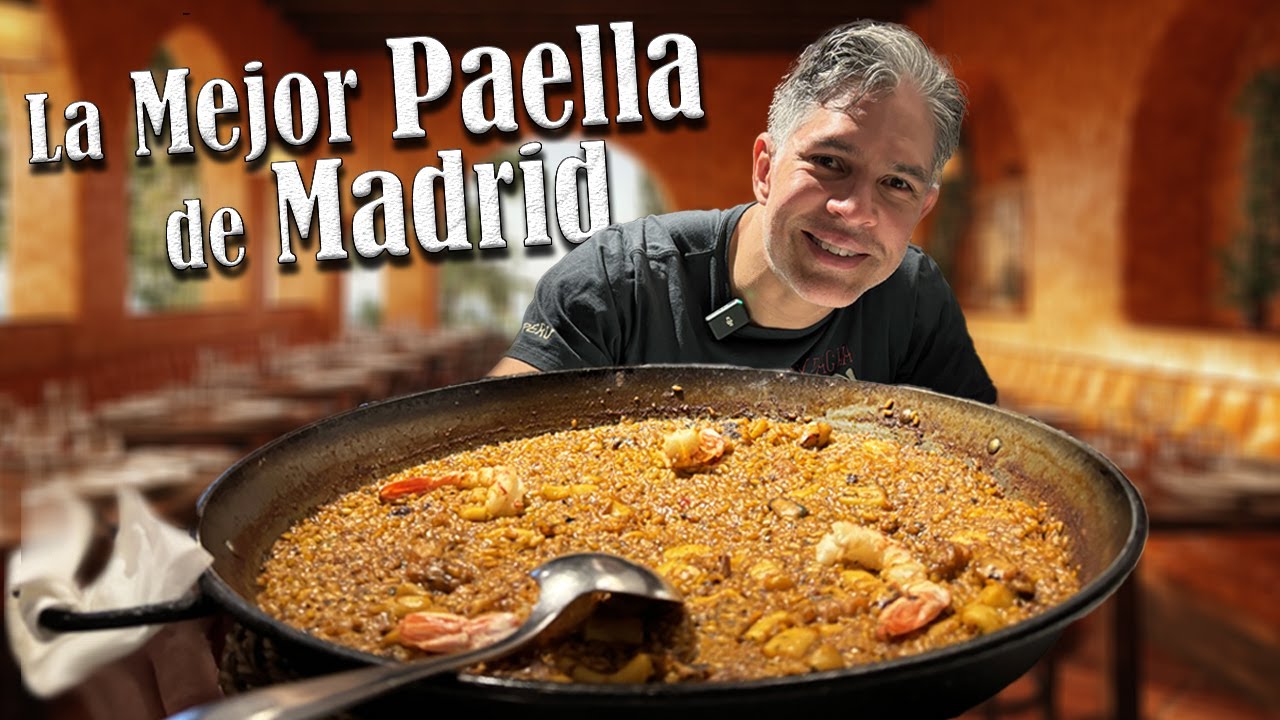 La MEJOR PAELLA de MADRID