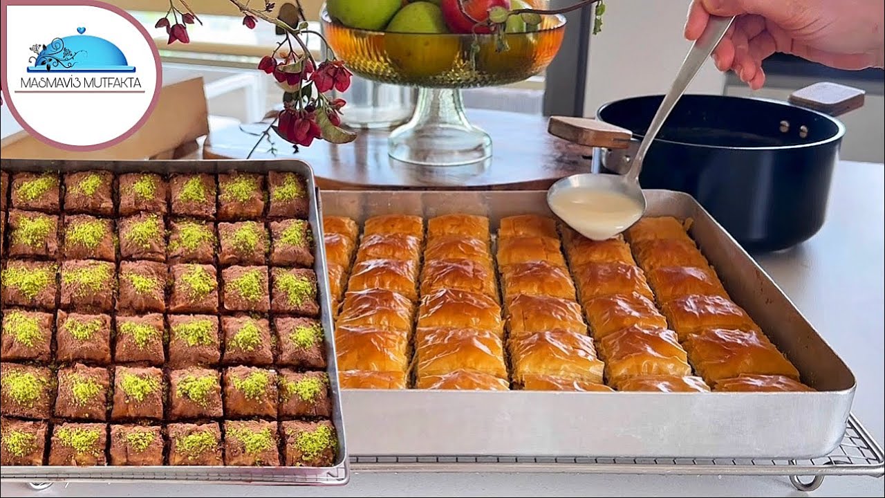 📣SÜTLÜ CEVİZLİ SOĞUK BAKLAVA BÖYLESİ PASTANEDE BİLE YOK ‼️LEZZET GARANTİ ✔️Baklavalık Yufka ile