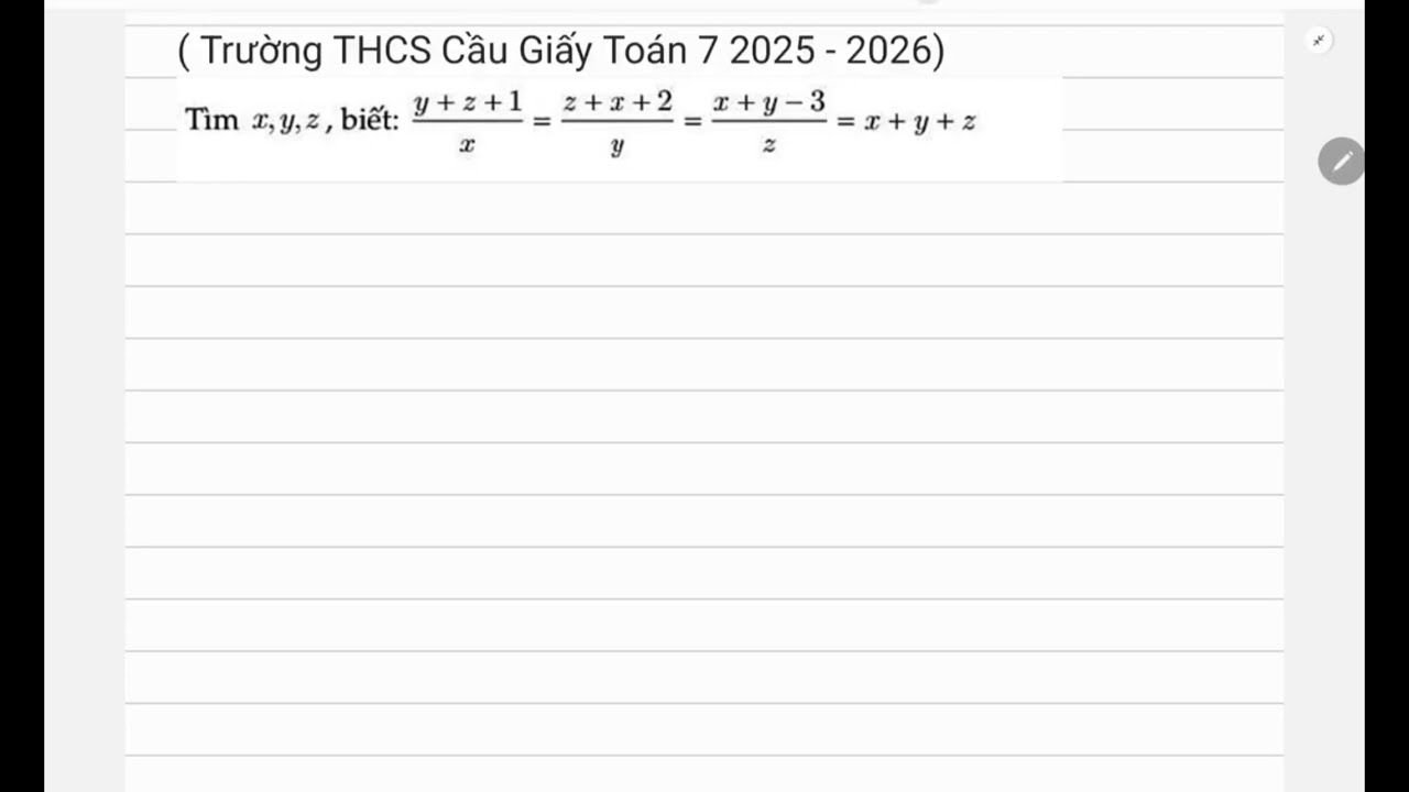 [ Thầy Hoàng Toán ] Tìm X,Y,Z áp dụng tính chất dãy tỉ số bằng nhau nâng cao - Toán 7 #maths #toan7 