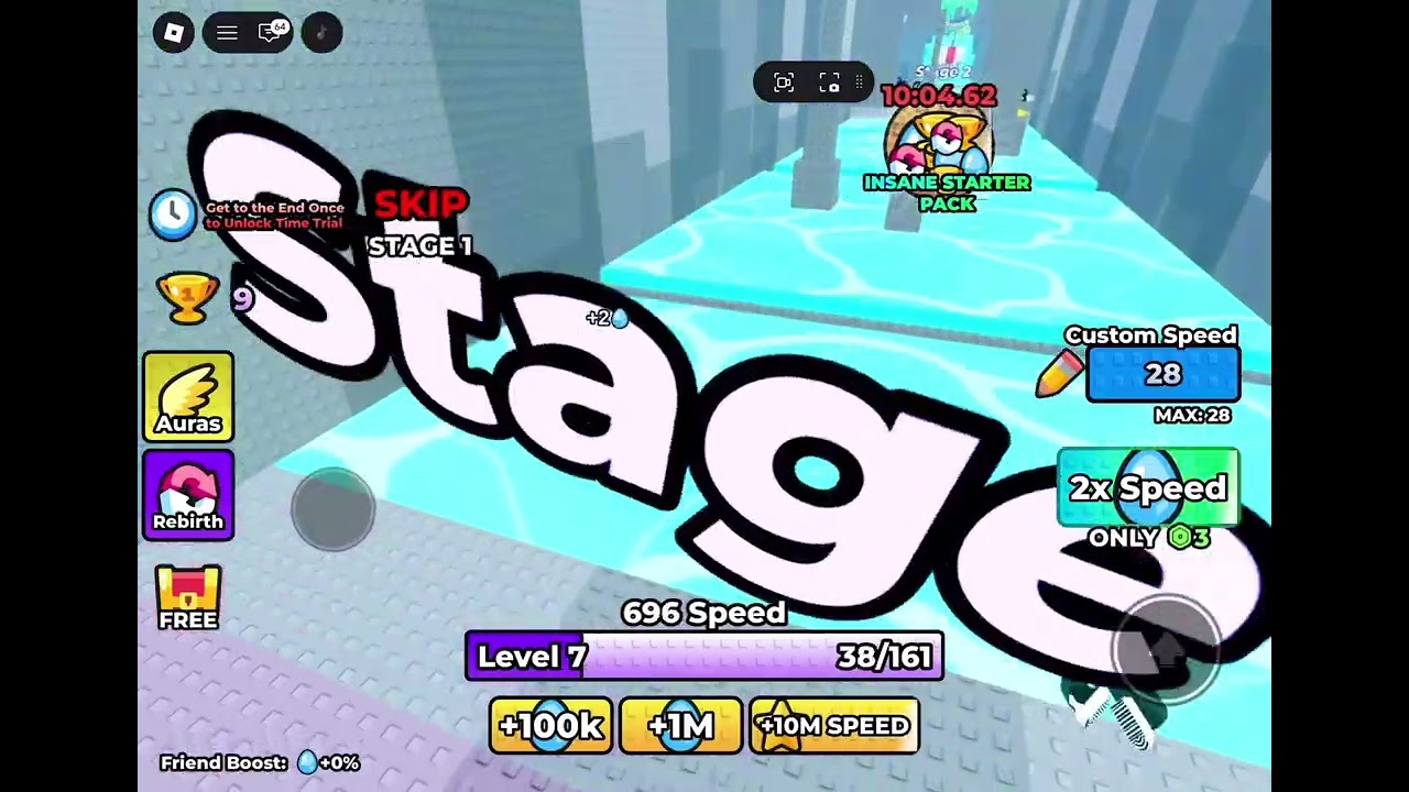 1 Speed Per Swim