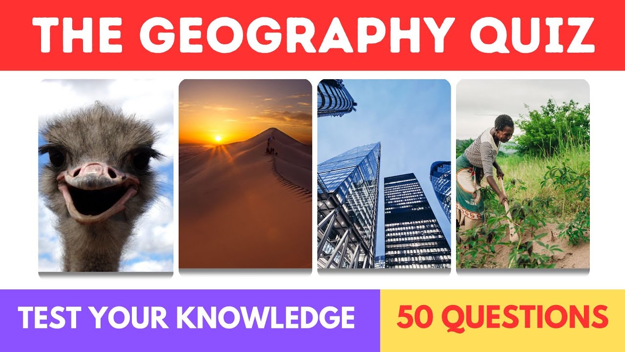 Epic Geography Quiz/Trivia Challenge: Test Your Knowledge with 50 Questions!
