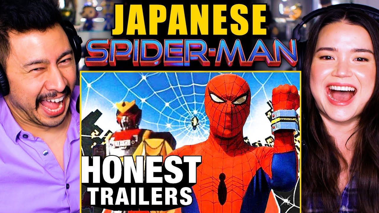 Japanese SPIDER-MAN Clips & Honest Trailer Reaction! | Supaidāman