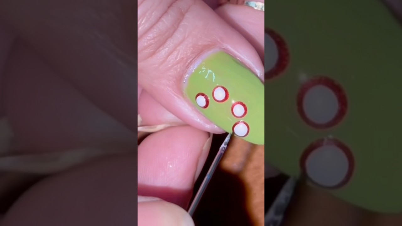 Easy safety pin nail art