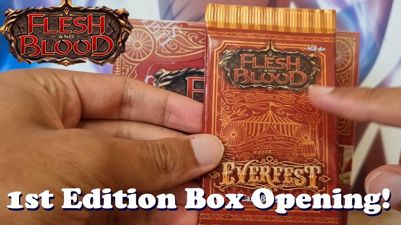 Everfest 1st Edition Box Opening!
